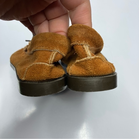 Minnetonka beaded suede moccasins big kids size 4 - Picture 7 of 7